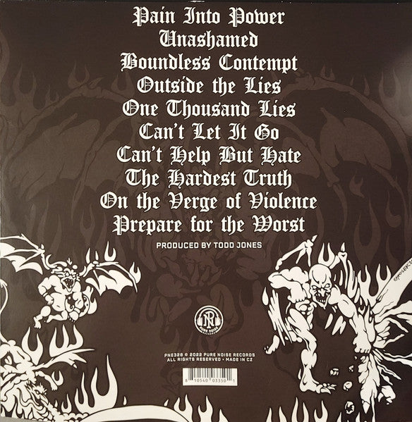 Terror (3) : Pain Into Power (LP,45 RPM,Album,Limited Edition,Stereo)