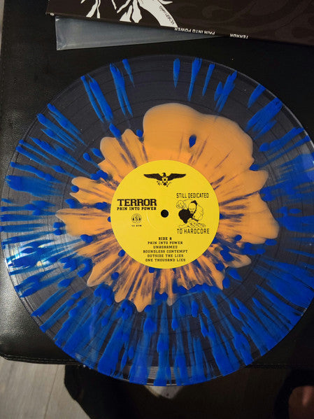 Terror (3) : Pain Into Power (LP,45 RPM,Album,Limited Edition,Stereo)