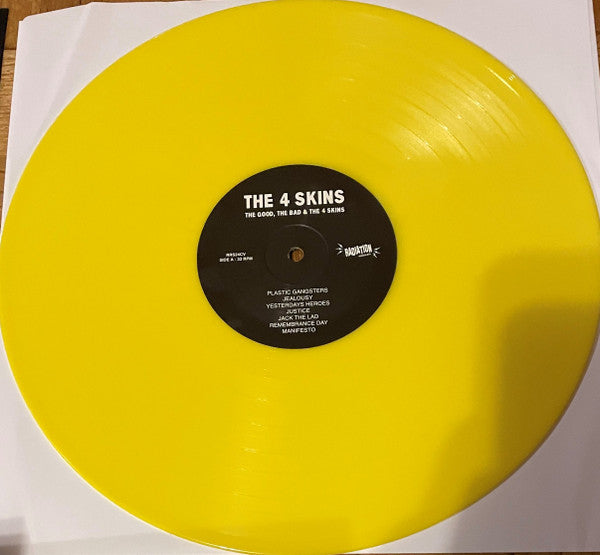 4 Skins : The Good, The Bad & The 4 Skins (LP,Album,Limited Edition,Reissue)
