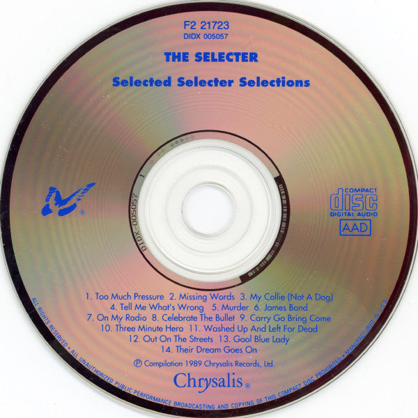 The Selecter : Selected Selecter Selections (Compilation)