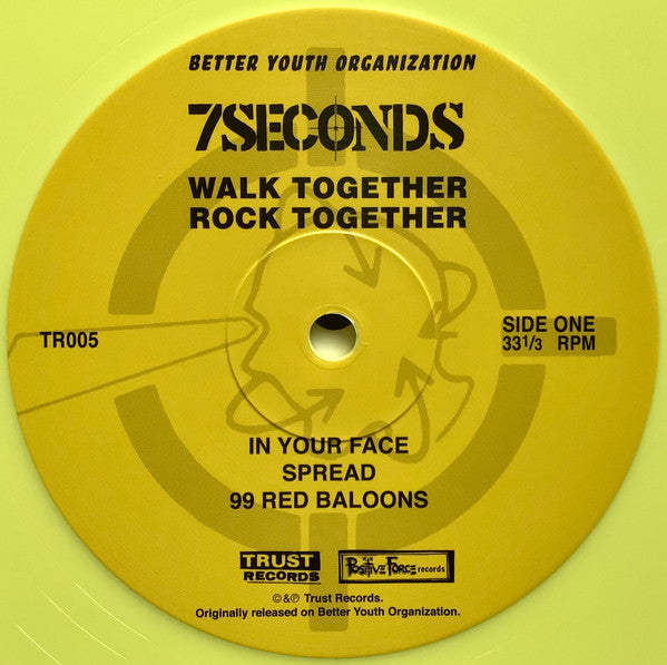 7 Seconds : Walk Together, Rock Together (LP,Deluxe Edition,Limited Edition,Reissue,Remastered)