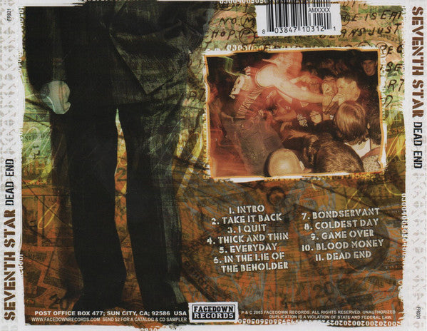Seventh Star : Dead End (Album)