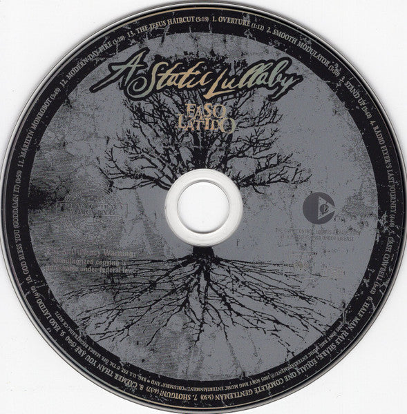A Static Lullaby : Faso Latido (Album,Copy Protected,Enhanced,Stereo)