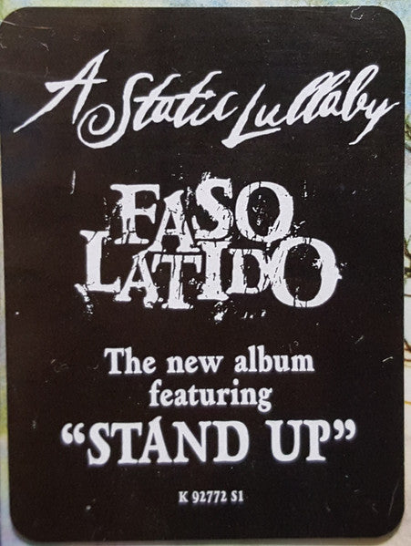 A Static Lullaby : Faso Latido (Album,Copy Protected,Enhanced,Stereo)