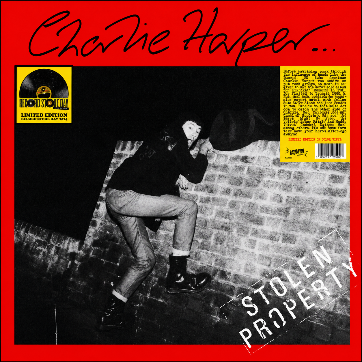 Charlie Harper- Stolen Property (LP)