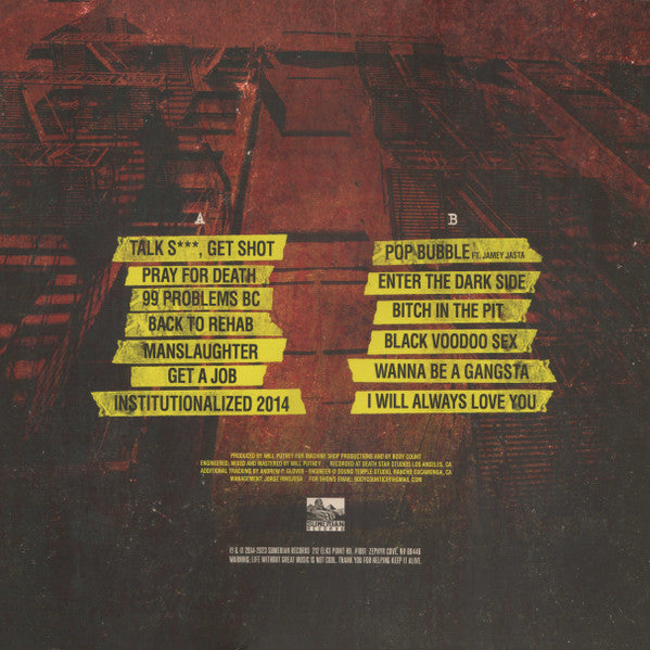 Body Count (2) : Manslaughter (LP,Album,Reissue)