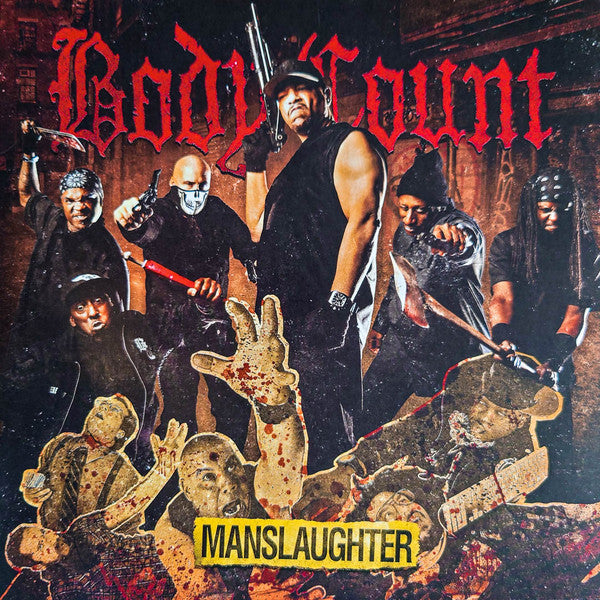 Body Count (2) : Manslaughter (LP, Album, Ltd, RE, Red)