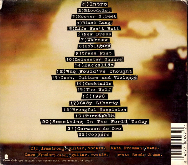 Rancid : Life Won't Wait (Album)