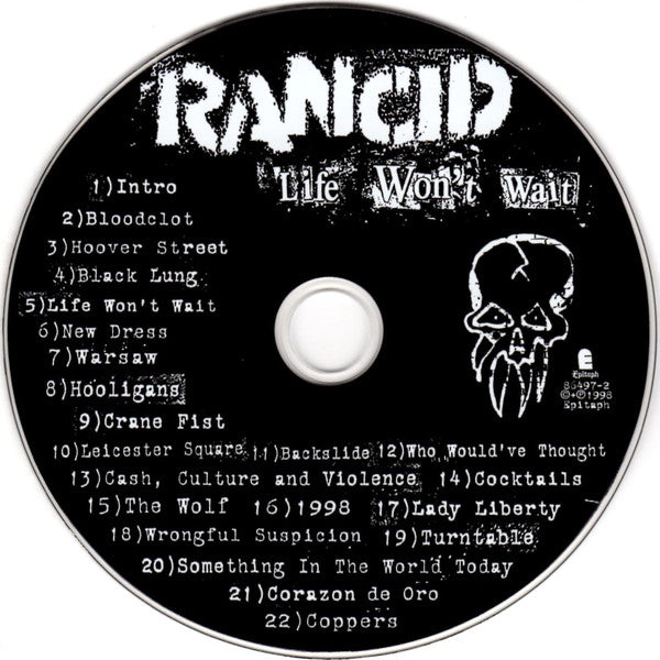 Rancid : Life Won't Wait (Album)