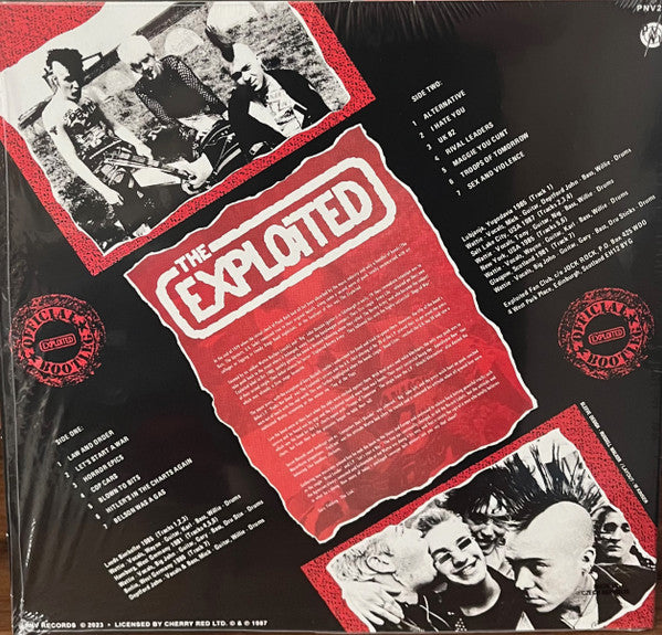 Exploited, The : Live And Loud!! (LP,Album,Reissue)