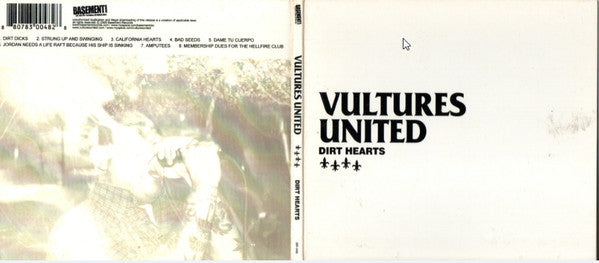 Vultures United : Dirt Hearts (Mini-Album,EP)
