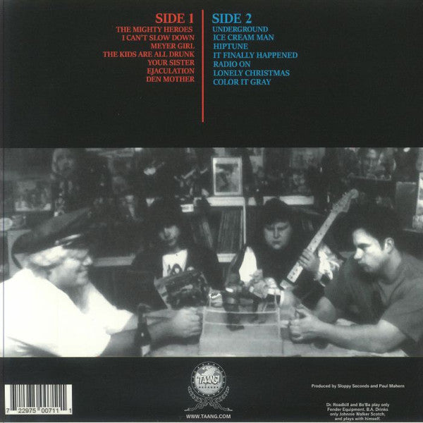 Sloppy Seconds : Knock Yer Block Off! (LP,Album,Limited Edition,Reissue,Stereo)