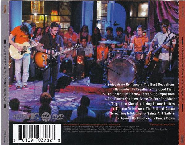 Dashboard Confessional : MTV Unplugged V2.0 ()
