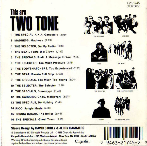 Various : This Are Two Tone (Compilation)