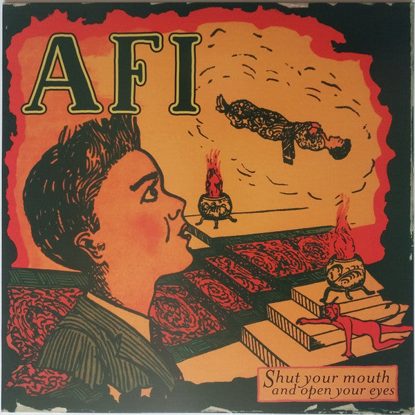 AFI : Shut Your Mouth And Open Your Eyes (LP,Album,Reissue)