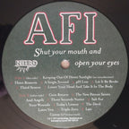 AFI : Shut Your Mouth And Open Your Eyes (LP,Album,Reissue)
