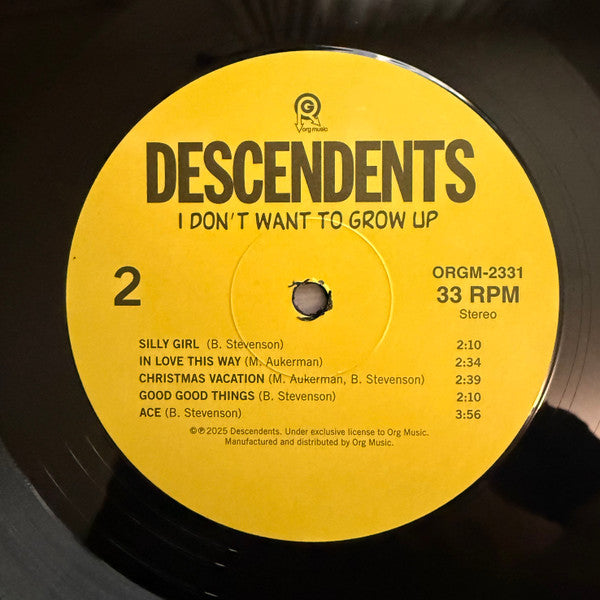 Descendents : I Don't Want To Grow Up (LP,Album,Reissue,Stereo)