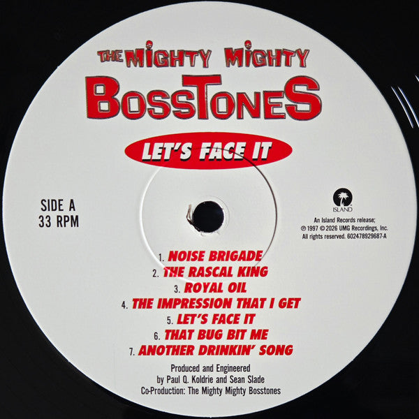 Mighty Mighty Bosstones, The : Let's Face It (LP,Album,Reissue,Repress)