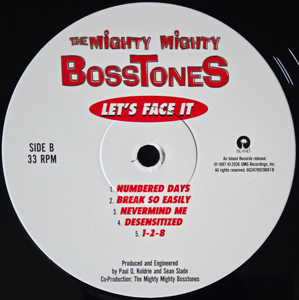 Mighty Mighty Bosstones, The : Let's Face It (LP,Album,Reissue,Repress)
