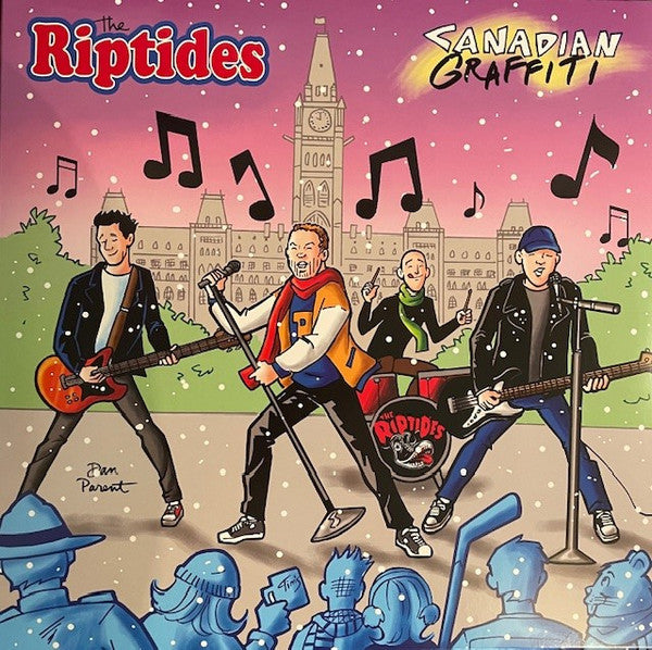 The Riptides (3) : Canadian Graffiti (LP, Ltd,  mi)
