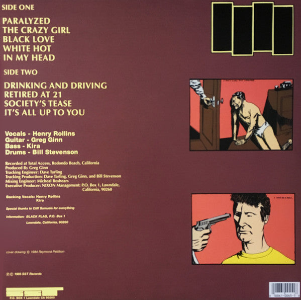 Black Flag : In My Head (LP,Album,Repress)