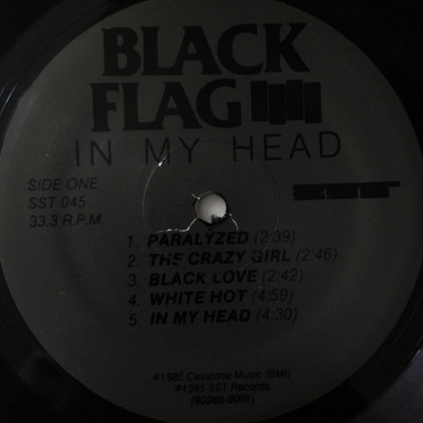 Black Flag : In My Head (LP,Album,Repress)