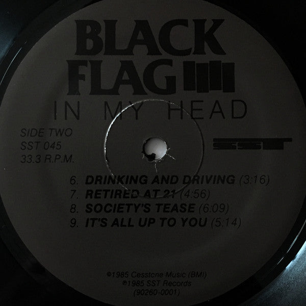 Black Flag : In My Head (LP,Album,Repress)