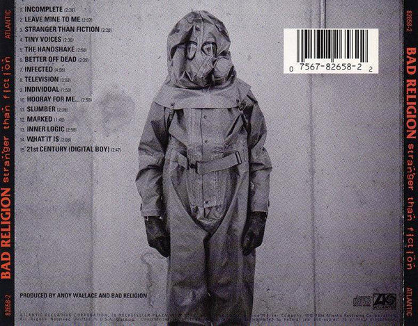 Bad Religion : Stranger Than Fiction (Album)