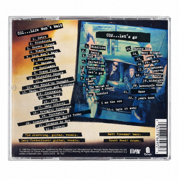 Rancid : Life Wont Wait and Lets Go 2 pack (Limited Edition)