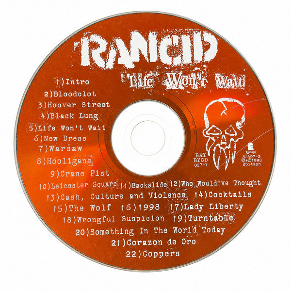 Rancid : Life Wont Wait and Lets Go 2 pack (Limited Edition)