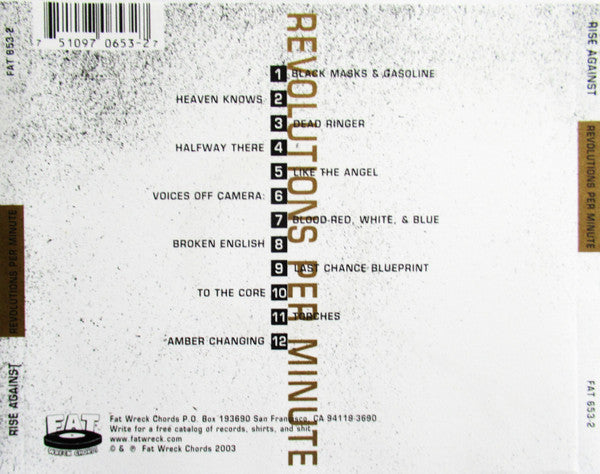 Rise Against : Revolutions Per Minute (Album)
