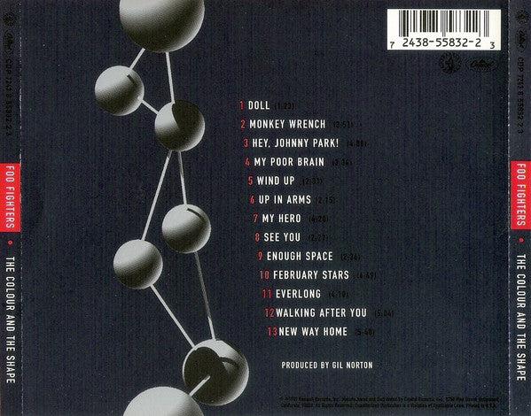 Foo Fighters : The Colour And The Shape (Album,Stereo)