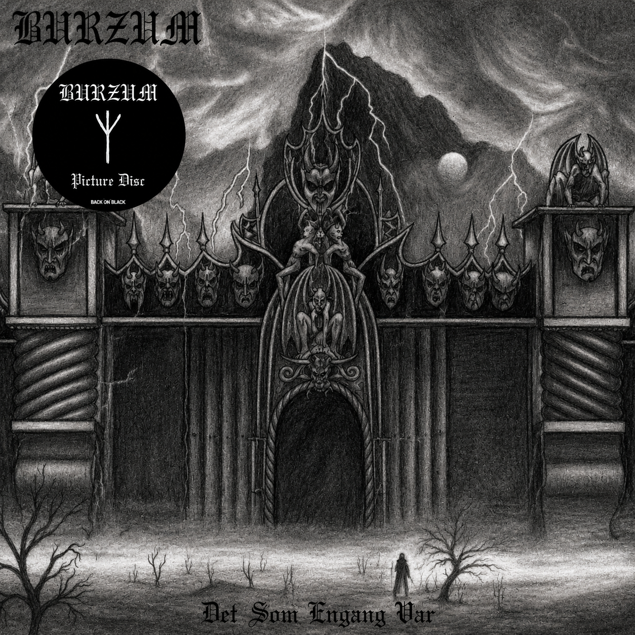 1Burzum- Det Som Engang Var, Picture Disc (LP)