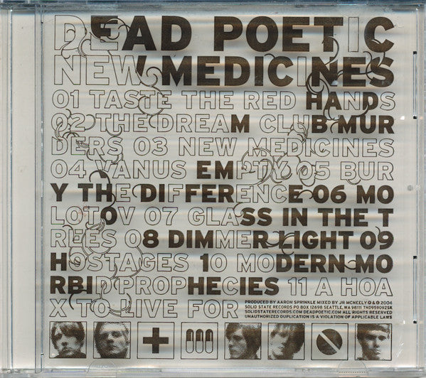 Dead Poetic : New Medicines (Album)