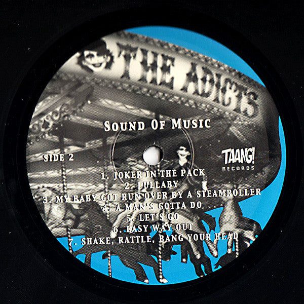 The Adicts : Sound Of Music (LP,Album,Reissue)
