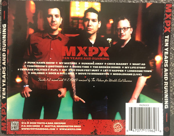 MxPx : Ten Years And Running (Compilation)