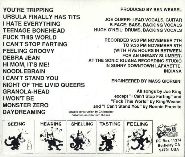 The Queers : Love Songs For The Retarded (Album)