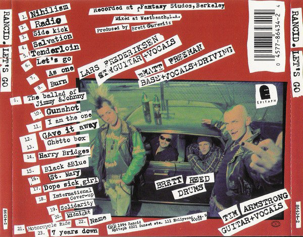 Rancid : Let's Go (Album)