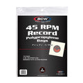 7 INCH RECORD OUTER SLEEVES - 2 MIL (100CT)