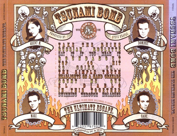 Tsunami Bomb : The Ultimate Escape (Album,Enhanced)