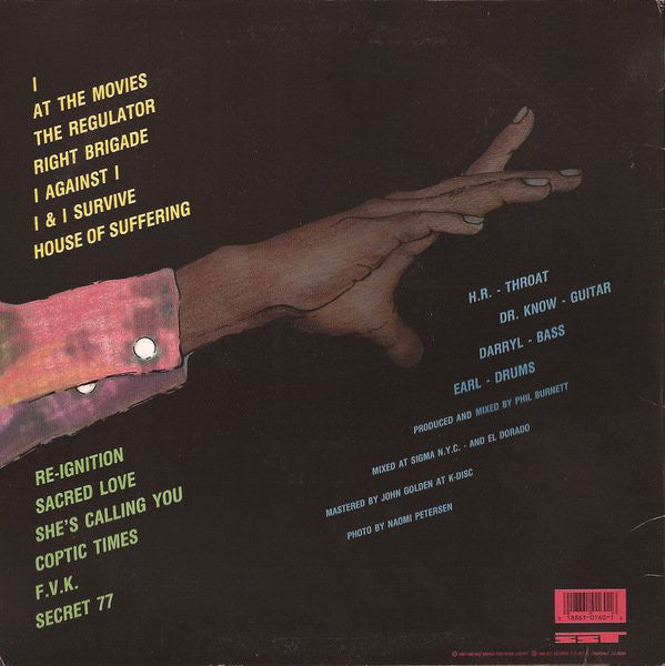 Bad Brains : Live (LP,Album)