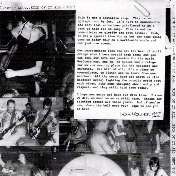 Sick Of It All : Sick Of It All (EP,Reissue)