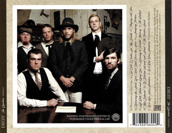 Emery : The Question (Album,Enhanced,Stereo)