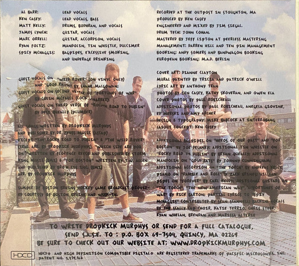 Dropkick Murphys : Sing Loud, Sing Proud! (HDCD,Album)