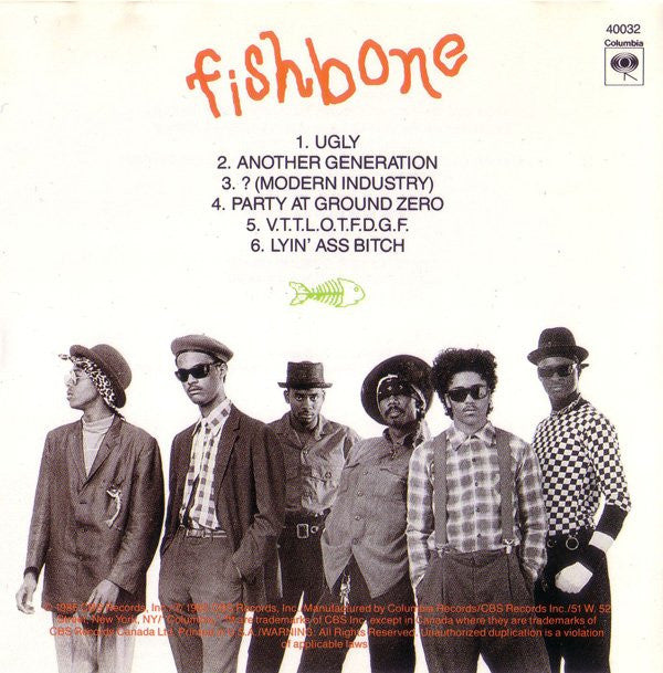 Fishbone : Fishbone (EP,Reissue)