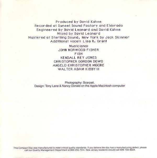 Fishbone : Fishbone (EP,Reissue)