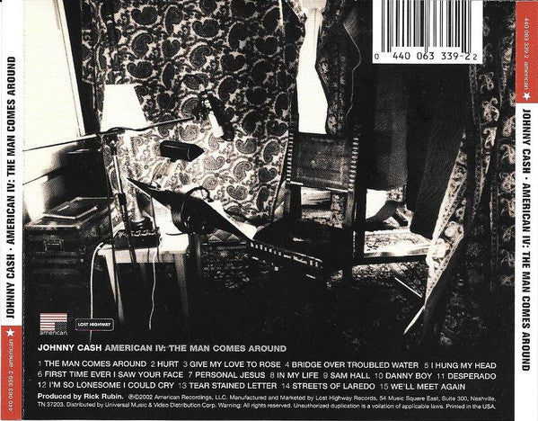 Johnny Cash : American IV: The Man Comes Around (Album)