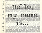 Various : Hello, My Name Is: Self Titled Ska & Punk (Compilation)