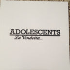 Adolescents : La Vendetta... (LP,Album)
