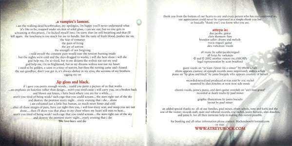 Atreyu : Suicide Notes And Butterfly Kisses (Album)